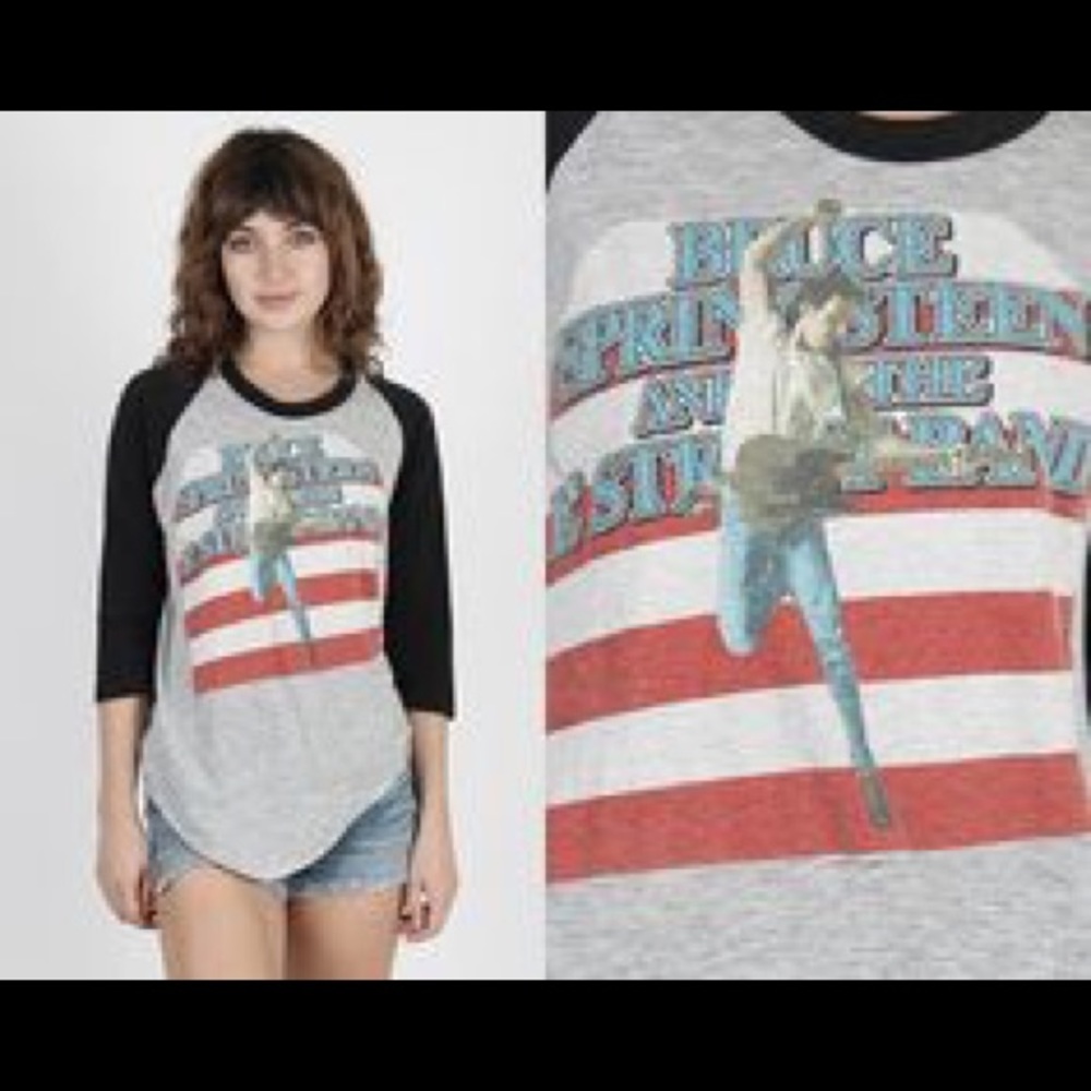 Vintage raglan tee💕